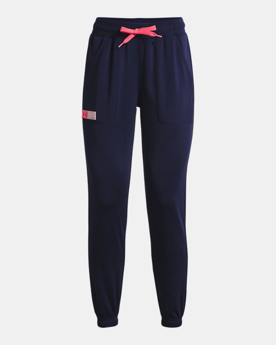Women's UA Armour Plus Pants, Navy, pdpMainDesktop image number 4